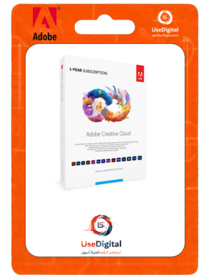 Adobe Creative Cloud - 2 PC | جميع التطبيقات | مع الضمان 12 شهر |