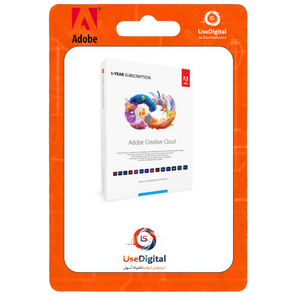 Adobe Creative Cloud - 2 PC | جميع التطبيقات | مع الضمان 12 شهر |